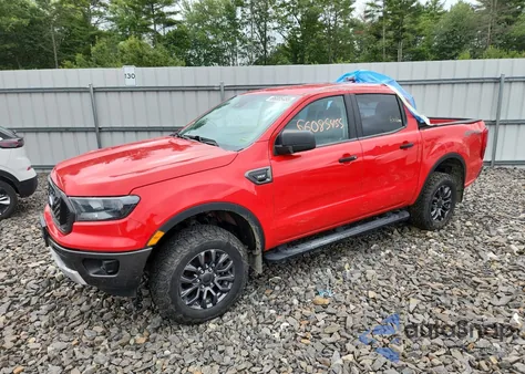 2022 Ford Ranger Xl из США, поврежденный, VIN 1FTER4FH2NLD15131